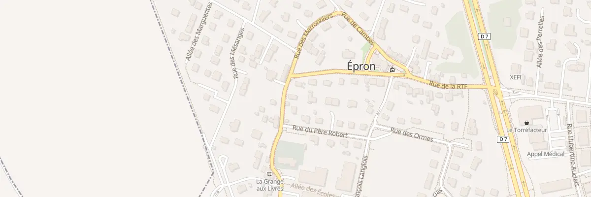 Plan du 17 Rue de l’Église à Épron