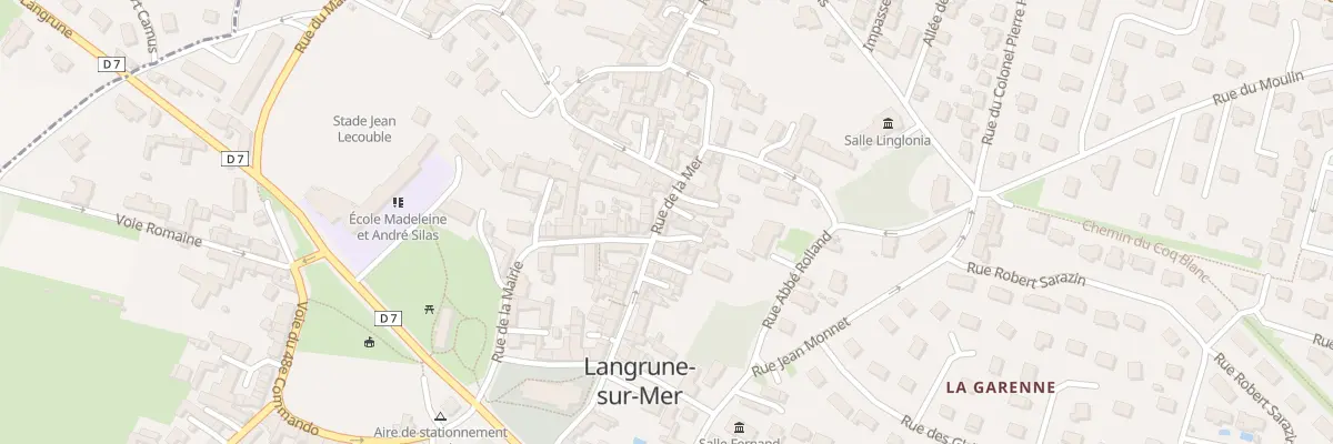 Plan du 107 Rue de la Mer à Langrune-sur-Mer