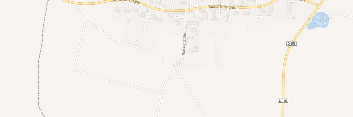 Plan du 3 Rue de la Dîme à Tuffalun