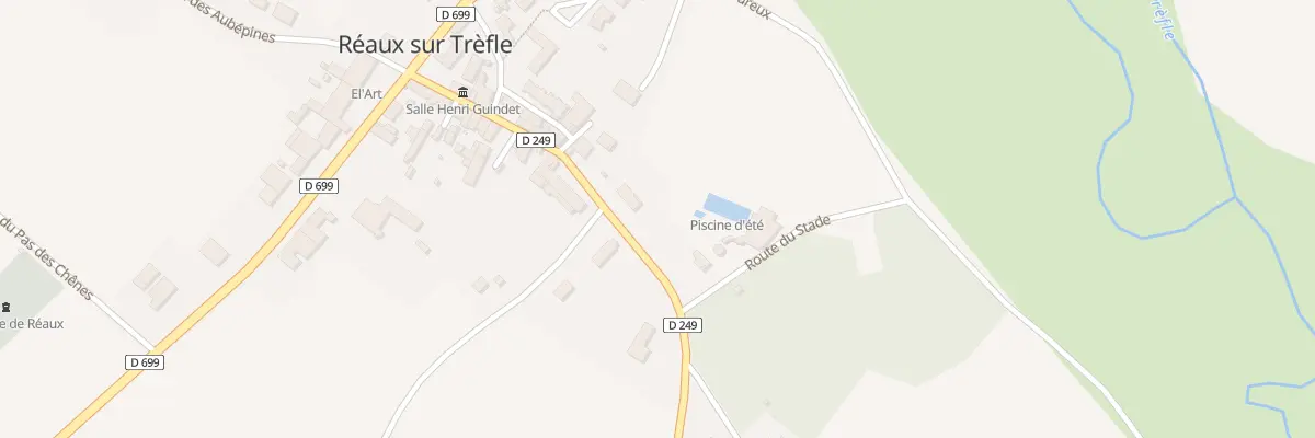 Plan du 3 Rte du Stade à Réaux sur Trèfle