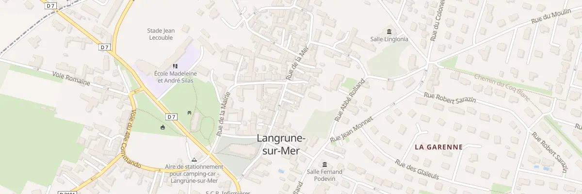 Plan du 113B Rue de la Mer à Langrune-sur-Mer