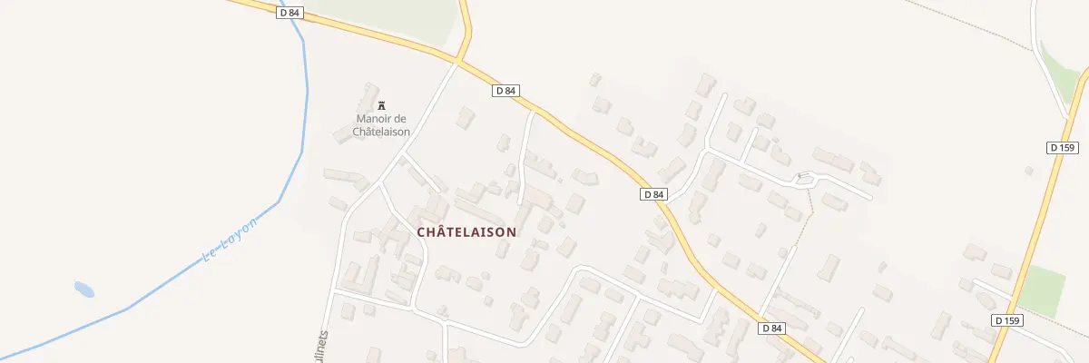 Plan du 1 Imp de Châtelaison à Doué-en-Anjou