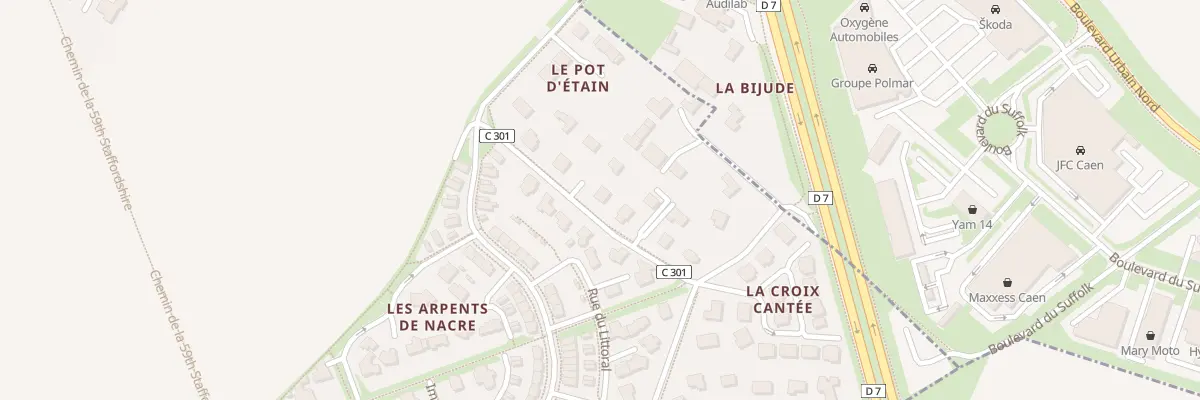 Plan du 11 Rue des Six Acres à Cambes-en-Plaine