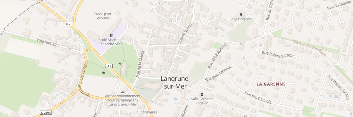 Plan du 115 Rue de la Mer à Langrune-sur-Mer