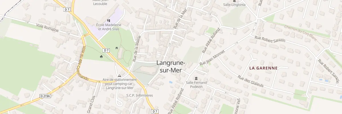 Plan du 119B Rue de la Mer à Langrune-sur-Mer