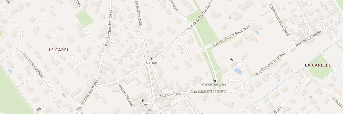 Plan du 4 Rue de la Brèche du Moulin à Mathieu