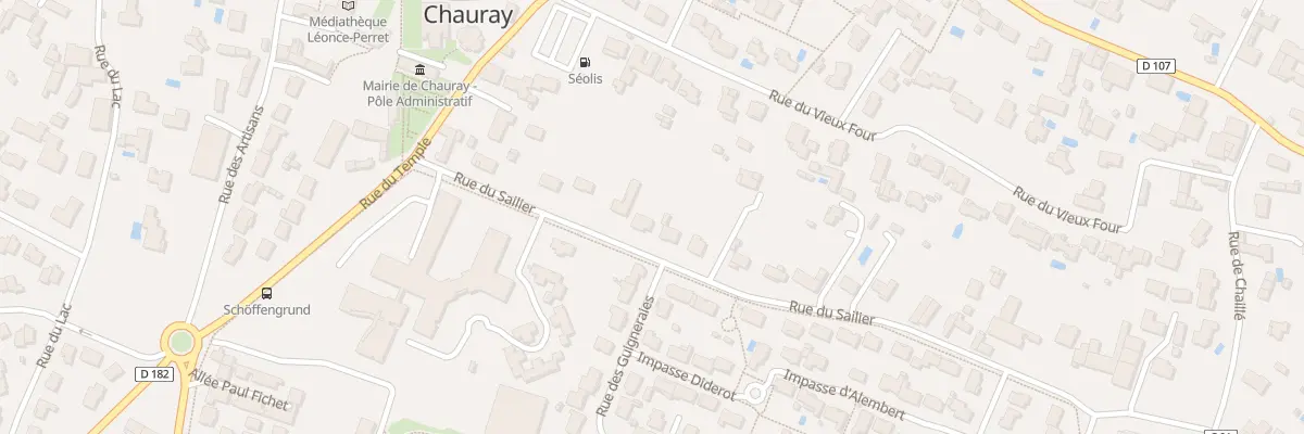 Plan du 35 Rue du Sailier à Chauray