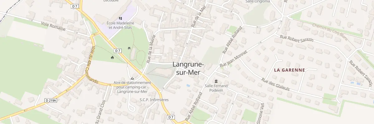Plan du 3 Rue de l’Ancienne Mairie à Langrune-sur-Mer