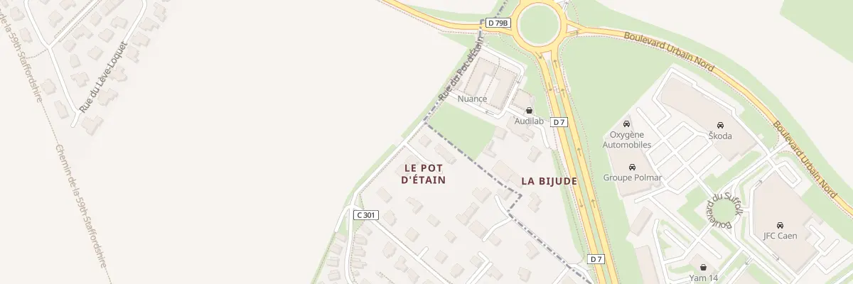 Plan du 1 Rue du Pot d’Étain à Cambes-en-Plaine