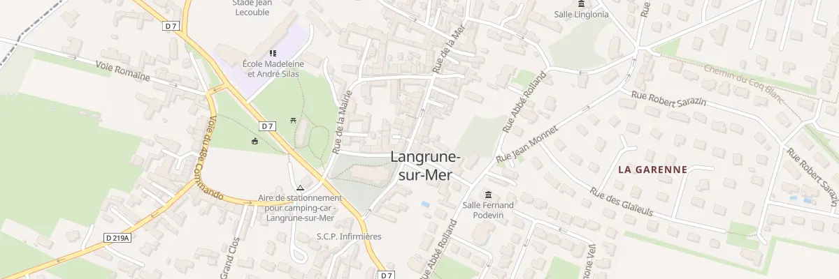Plan du 119 Rue de la Mer à Langrune-sur-Mer