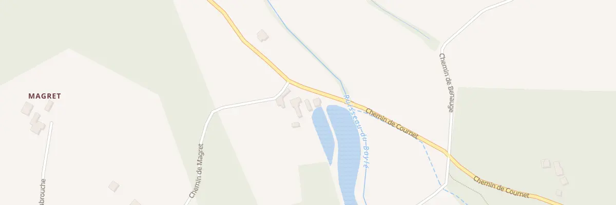 Plan du 1179 Che de Cournet à Renung