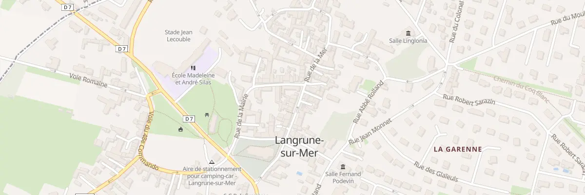 Plan du 110 Rue de la Mer à Langrune-sur-Mer