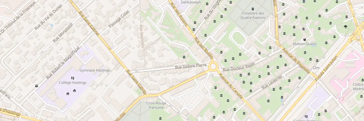 Plan du 4 Rue Isidore Pierre à Caen