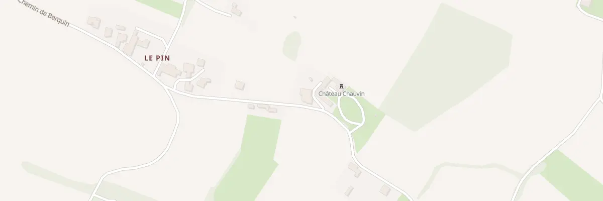 Plan du 445 Chauvin à Langoiran