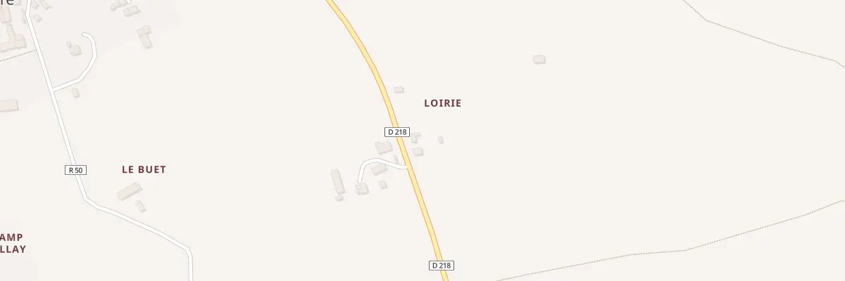Plan du 195 Loirie à Madré