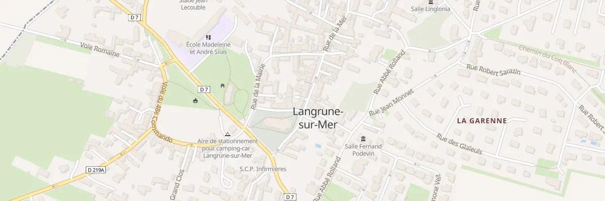 Plan du 124 Rue de la Mer à Langrune-sur-Mer