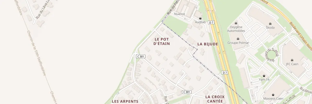 Plan du 3B Rue des Six Acres à Cambes-en-Plaine