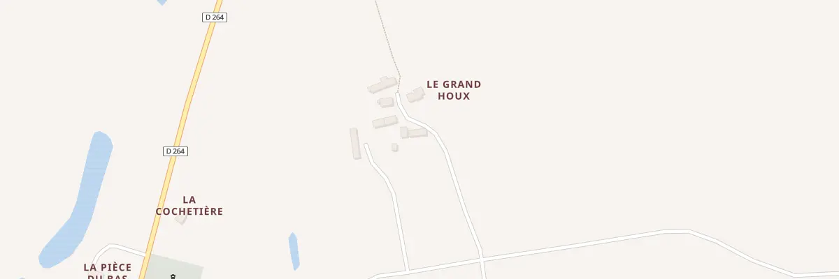 Plan du 240 Le Grand Houx au Ham