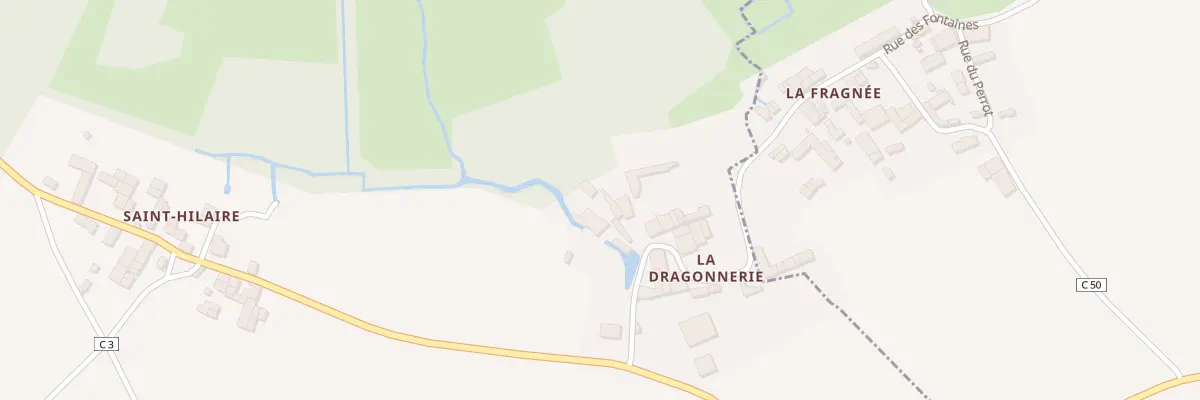 Plan du 9 Rue de la Fragnée à Dampierre-sur-Boutonne