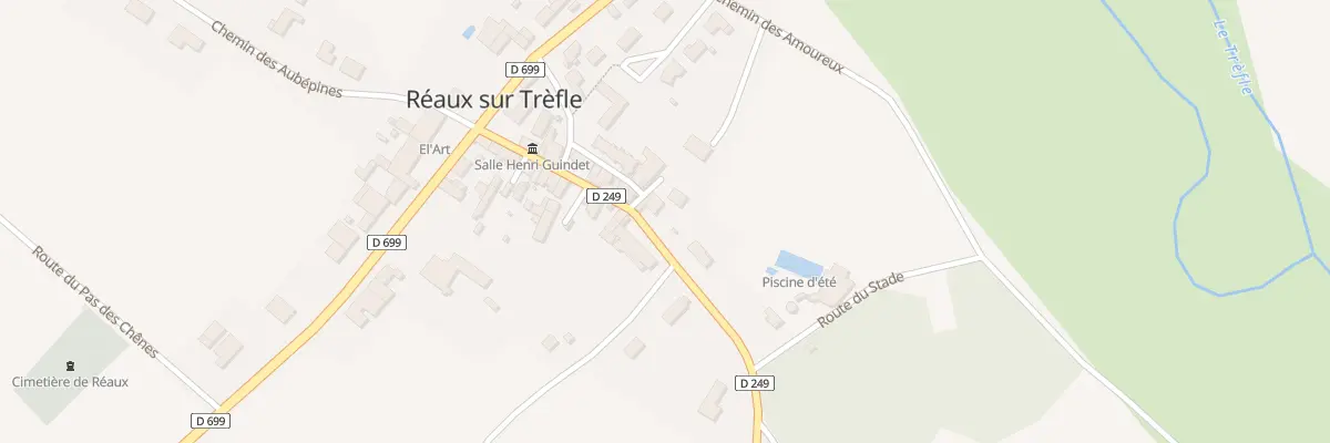 Plan du 17 Rue de la Poste à Réaux sur Trèfle