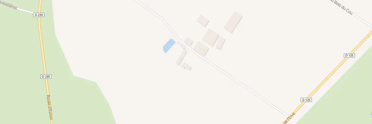 Plan du 1470 Rue de l’Erve à Sainte-Suzanne-et-Chammes