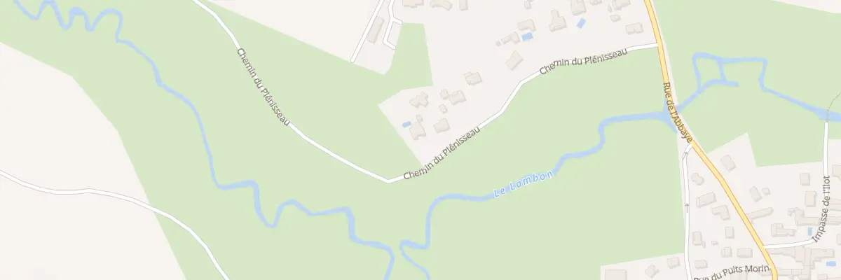 Plan du 30 Che du Plénisseau à Vouillé