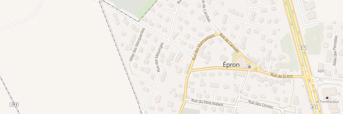 Plan du 5A Rue de la Croix Cantée à Épron