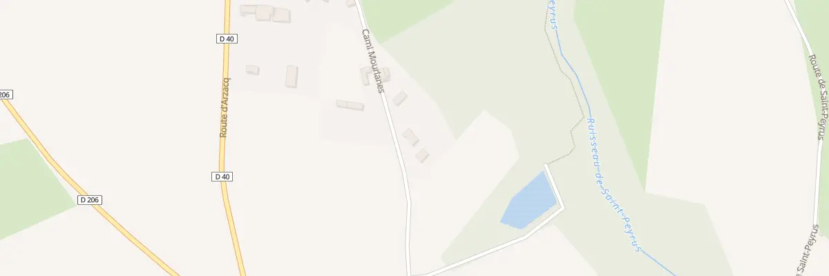 Plan du 5438 Camiher à Doumy