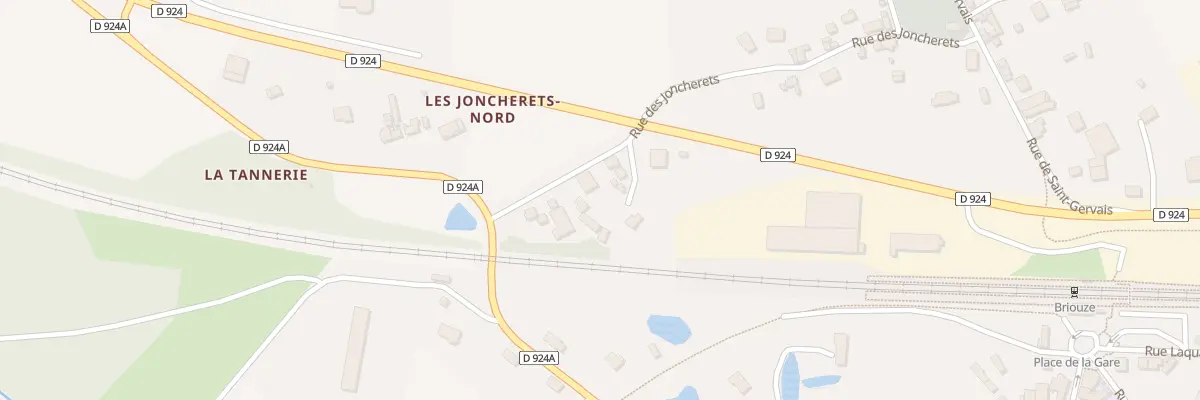 Plan du 19 Les Joncherets-Nord à Briouze