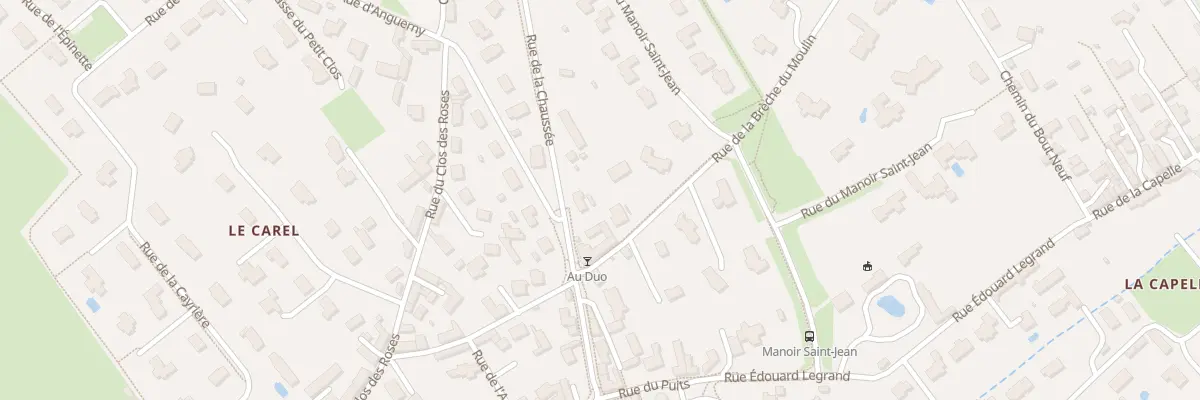 Plan du 3 Rue de la Brèche du Moulin à Mathieu