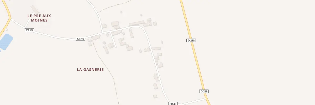 Plan du 491 La Gasnerie à Madré