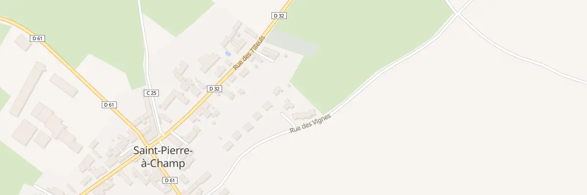 Plan du 17 Rue des Vignes Saint Pierre à Val en Vignes