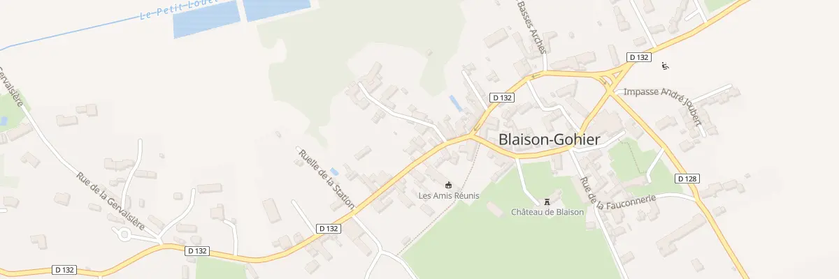 Plan du 8 Rue Thibaut de Blaison à Blaison-Saint-Sulpice