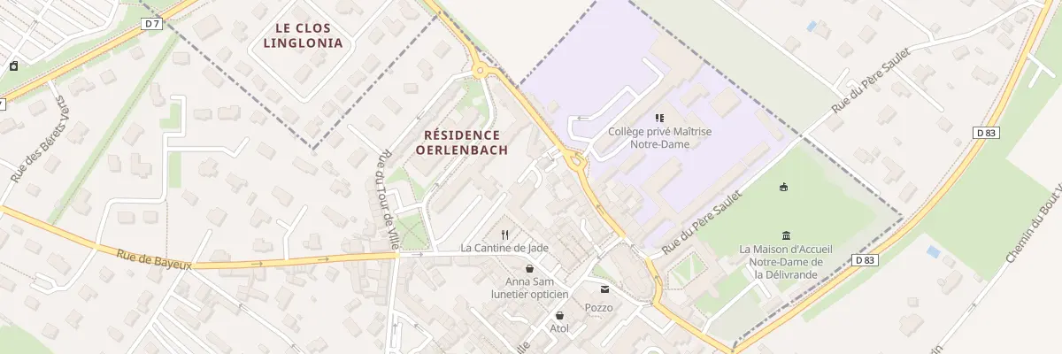 Plan du 19 Rte de Langrune à Douvres-la-Délivrande
