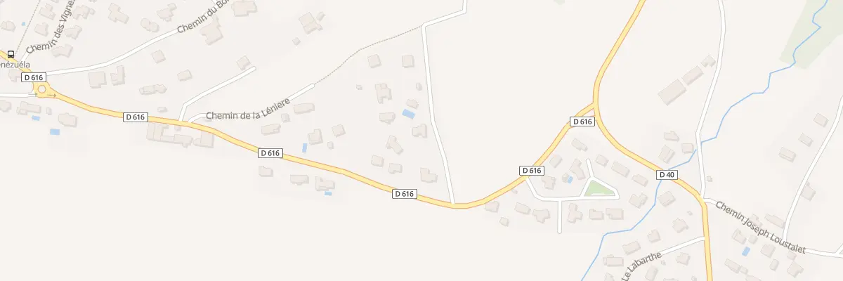 Plan du 5016 Rue des Pyrenees à Sauvagnon