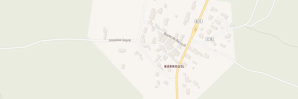 Plan du 32 Barrouil-Ouest à Illats