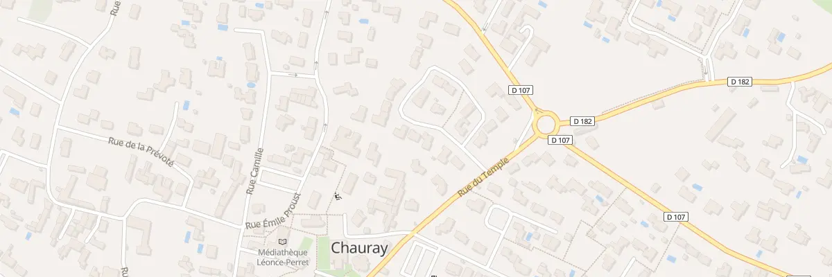 Plan du 15 Rue de l’Ancienne Cure à Chauray