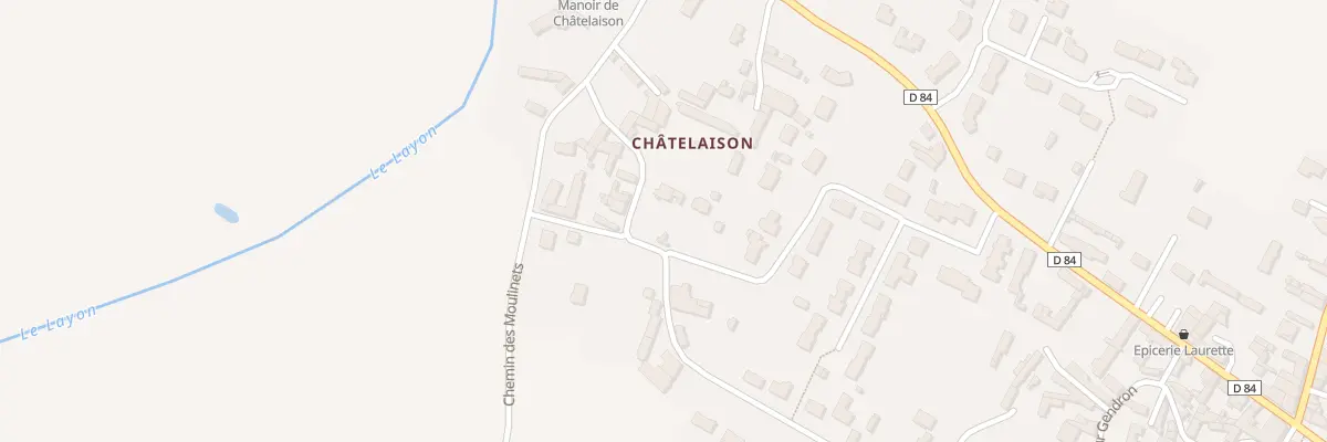 Plan du 40 Rue de châtelaison à Doué-en-Anjou