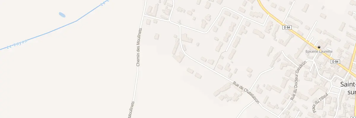 Plan du 25 Rue de châtelaison à Doué-en-Anjou