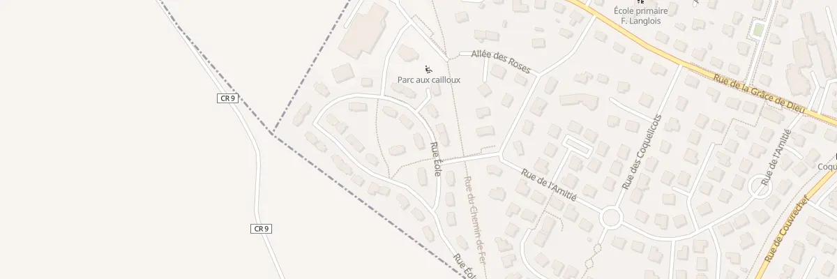 Plan du 22 Rue Éole à Épron