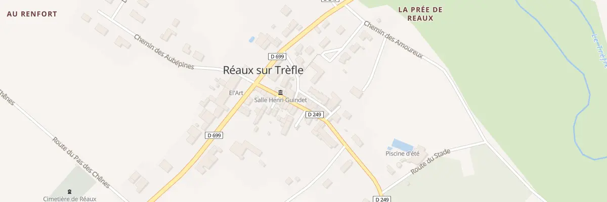 Plan du 5 Rue de la Poste à Réaux sur Trèfle