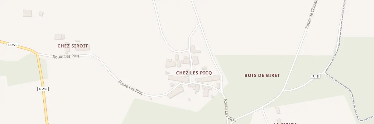 Plan du 3 Rte Les Barres à Expiremont
