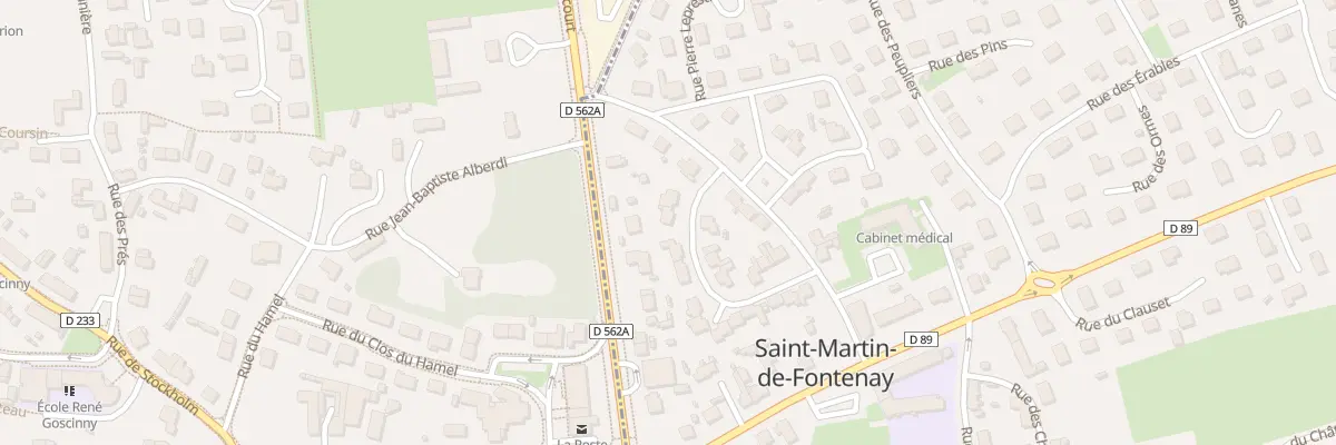 Plan du 21 Rue Maurice Lafon (St Martin F à Saint-Martin-de-May