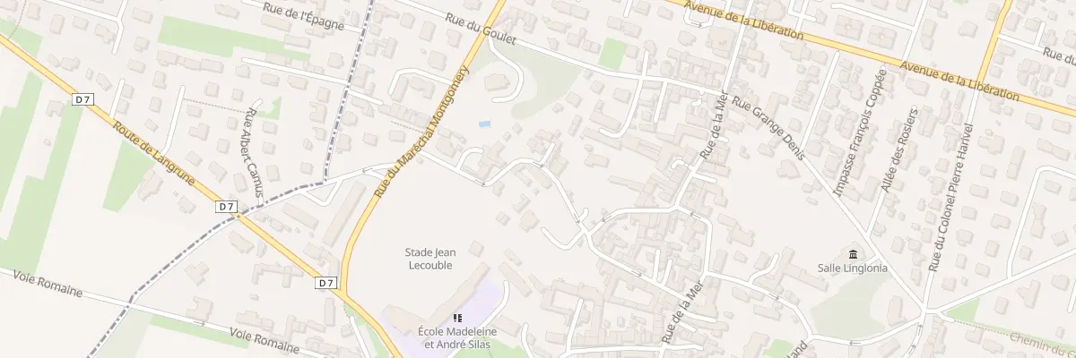 Plan du 17 Rue Mare Dupuy à Langrune-sur-Mer