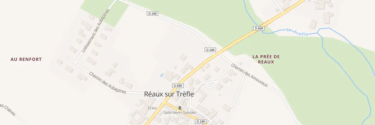 Plan du 8 Rue de Haute Saintonge à Réaux sur Trèfle