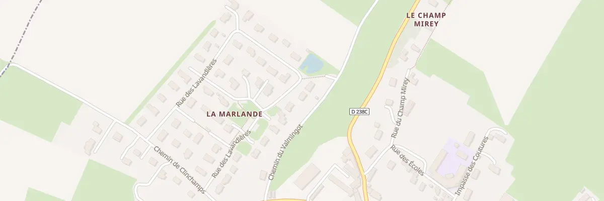 Plan du 20 Rue des Lavandières à Fresney-le-Puceux