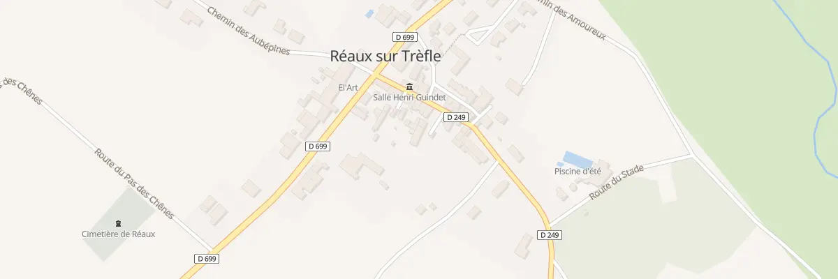 Plan du 18 Rue de la Poste à Réaux sur Trèfle
