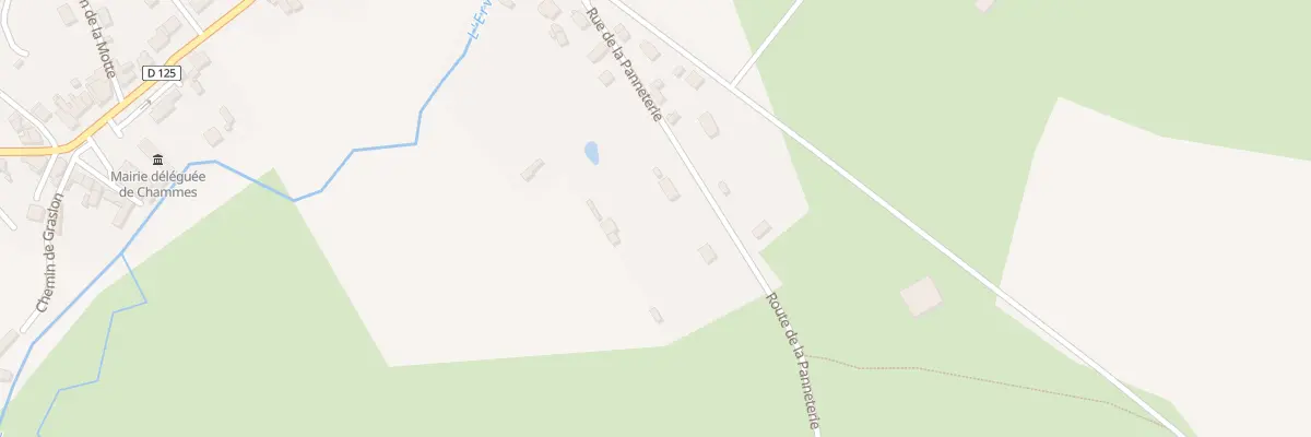 Plan du 8 Rte de la Panneterie à Sainte-Suzanne-et-Chammes