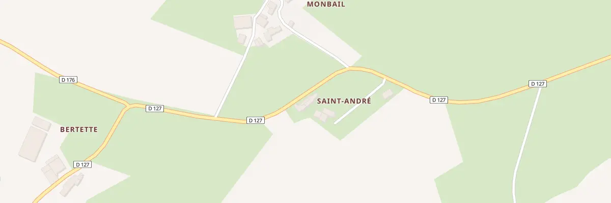 Plan du 5118 Bertette Sud à Fénery