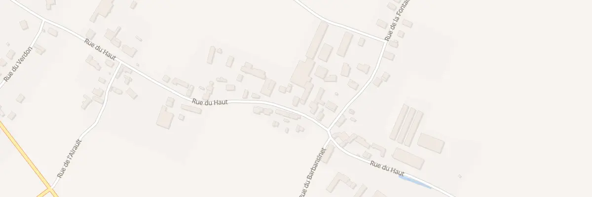 Plan du 32 Rue du Haut à Brissac Loire Aubance